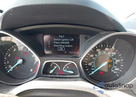 2016 Ford Escape Titanium из США, поврежденный, VIN 1FMCU0J92GUB88372